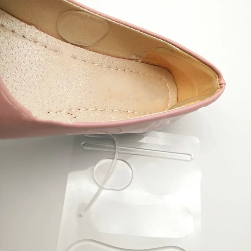 Silicone Gel Heel Protector Soft Cushion Protector Foot Feet Care Shoe Insert Pad Insole Shoes Accessories Insoles for Shoes