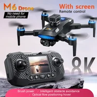For xiaomi M6 Drone Brushless Motor Professional 8K HD Aerial Photography Obstacle Avoidance UAV Four-Rotor Helicopter Toys 2025 1