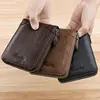 New Men Wallet Money Bag High Quality Fashion Soft PU Leather Card Holder Hasp Coin Pocket Purse Multi-card Personalized Wallets 5