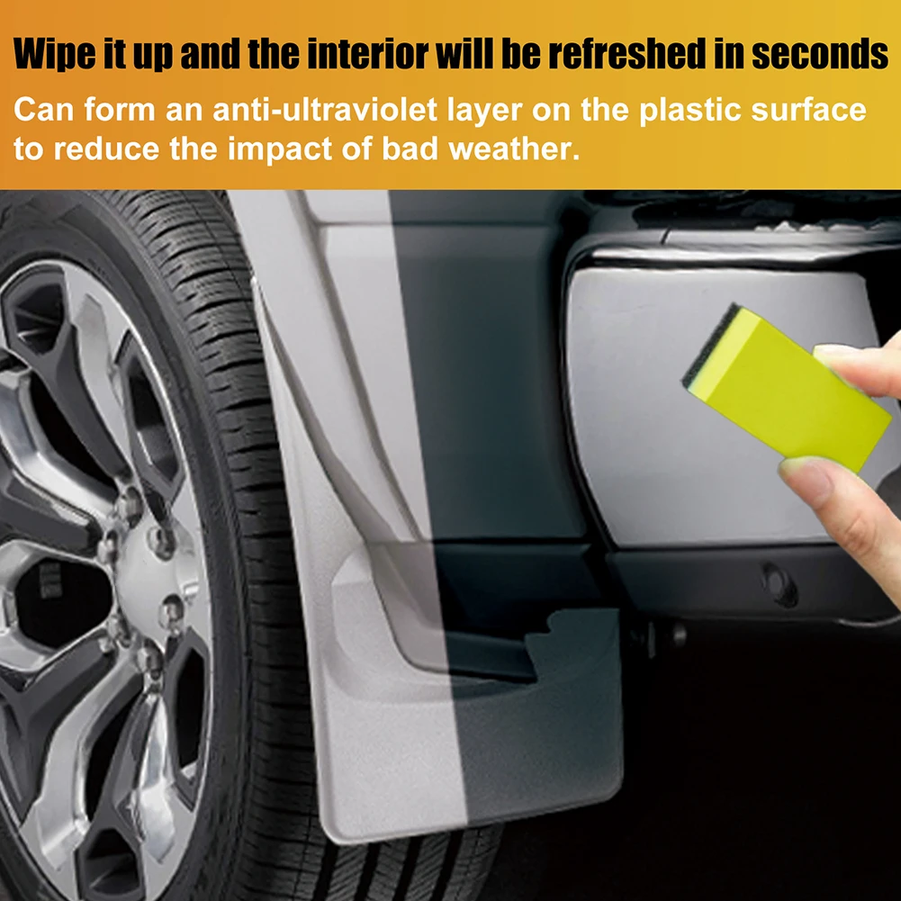 Automotive Plastic Refurbishment Agent Automotive Leather Seat Interior Polishing Cleaning Refurbishment &maintenance Agent 50ml