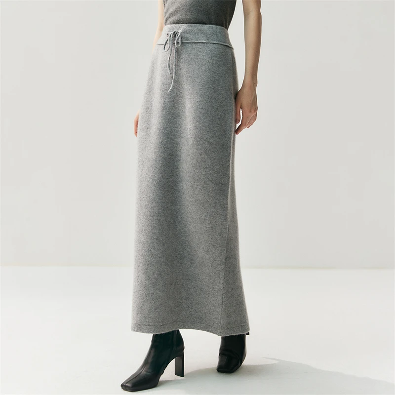 Cashmere skirt styling option 5