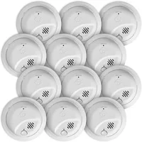 SMI100-AC, Hardwire Interconnect Smoke Alarm with Battery Backup, 12-Pack 1