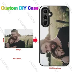 Personalized Custom Phone Case with DIY Photo and Name Print - Soft Shell Cover for Galaxy S25 Ultra (Style C)