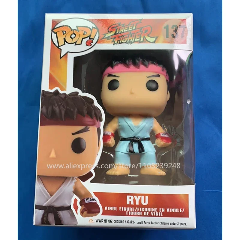 thumbnail image 1 of Figura de vinilo de la serie Street Fighter de 10 cm, modelo POP, juguetes, regalos, figuras, estatua, modelo, muñeca, colección, adorno, decoración de habitación, regalos, 1 of 4