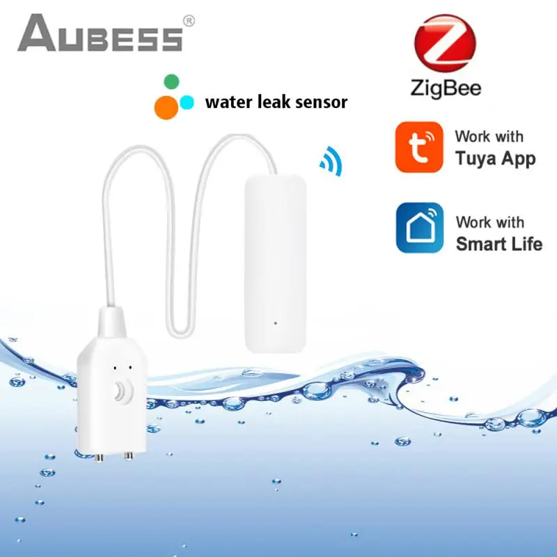 Tuya ZigBee Smart Home Water Sensor Leak Detector Flood Water Leakage