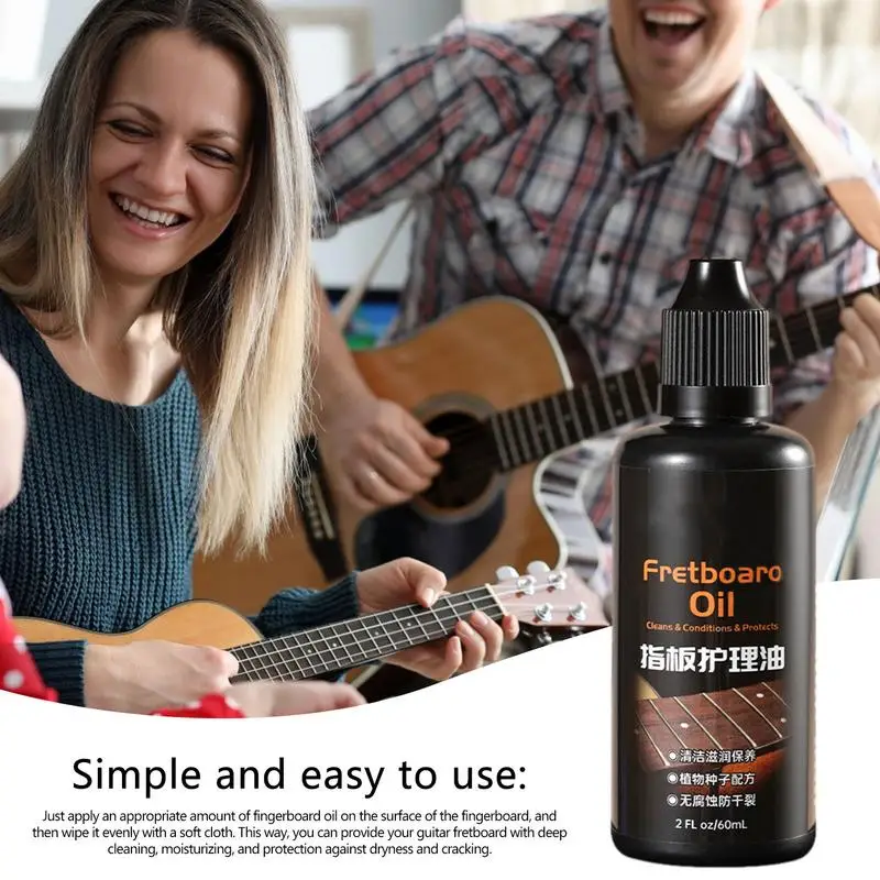 Guitar Fretboard Oil Fretboard Cleaner For Guitar Deep Cleaning