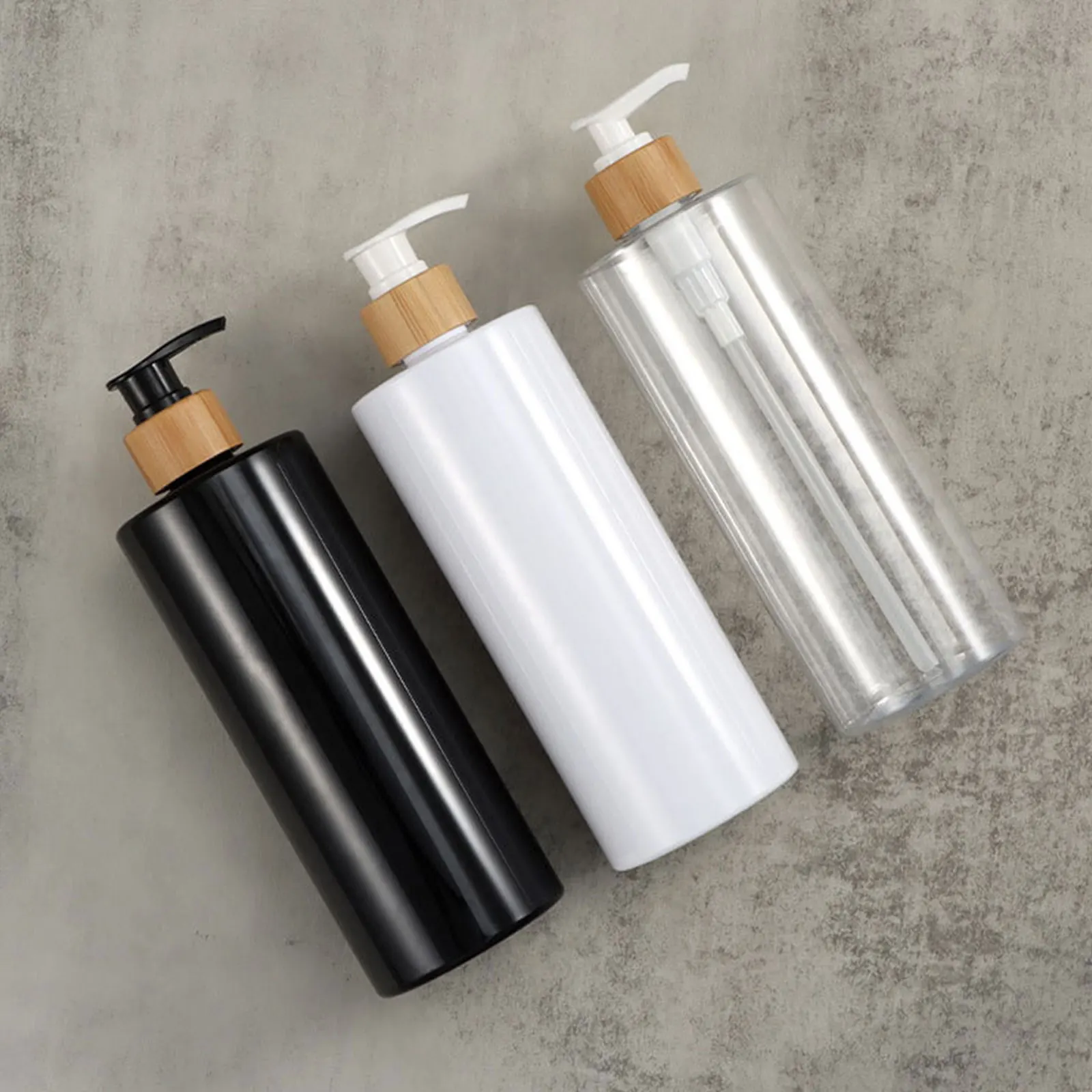 Soap Dispenser Hand Sanitizer Dispenser Shampoo Dispenser Soap Dispenser Bottle Refillable Plastic Bottles Foam Pump Bottle 300/500ml Soap Dispenser Bottle Bamboo Pump Shampoo Body Wash Conditioner Dish Wash Container Refill Lotion Sub Bottling