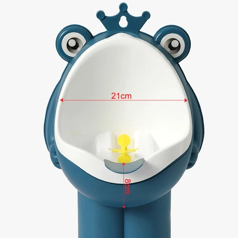 Boys Stand Vertical Pee Frog Shape Baby Toilet Urinal Kids Potty Training Urinate Infant Bathroom Wall-Mounted Urinal 4