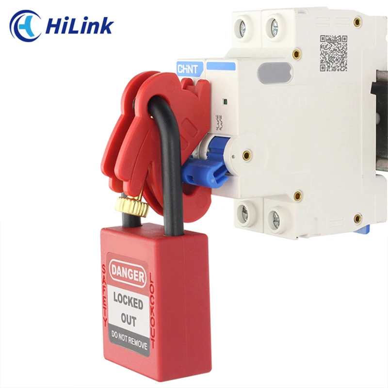 Circuit Breaker Lockout Tagout Rabbit Shape Design Industrial Electrical Equipment Lock