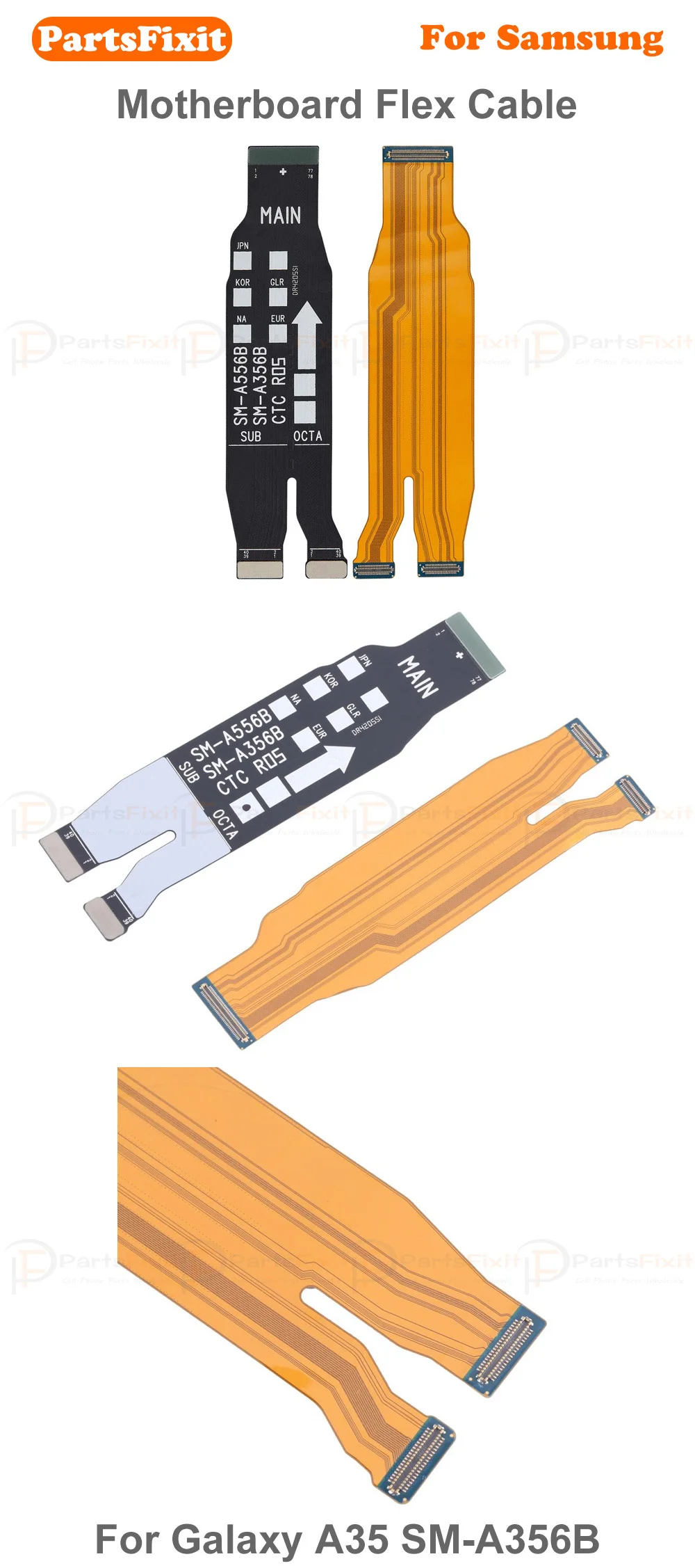 High Quality Motherboard Connect Flex Cable Replacement For Samsung Galaxy A35 SM-A356B Main Board Flex Cable S291587da35e0468c9f399cad13874c3cE