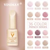 VINIMAY French Nail Art Gel Nail Polish UV Soak Off Gelpolish Gel Polish Color Primer Manicure Nails Gel Lacque Salon 15ml 1