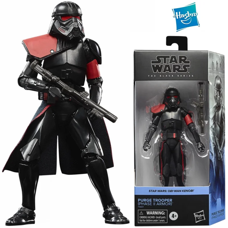 

Original Hasbro Star Wars The Black Series Purge Trooper (Phase II Armor) Toy 6 Inch The Collectible Action Figure Toys