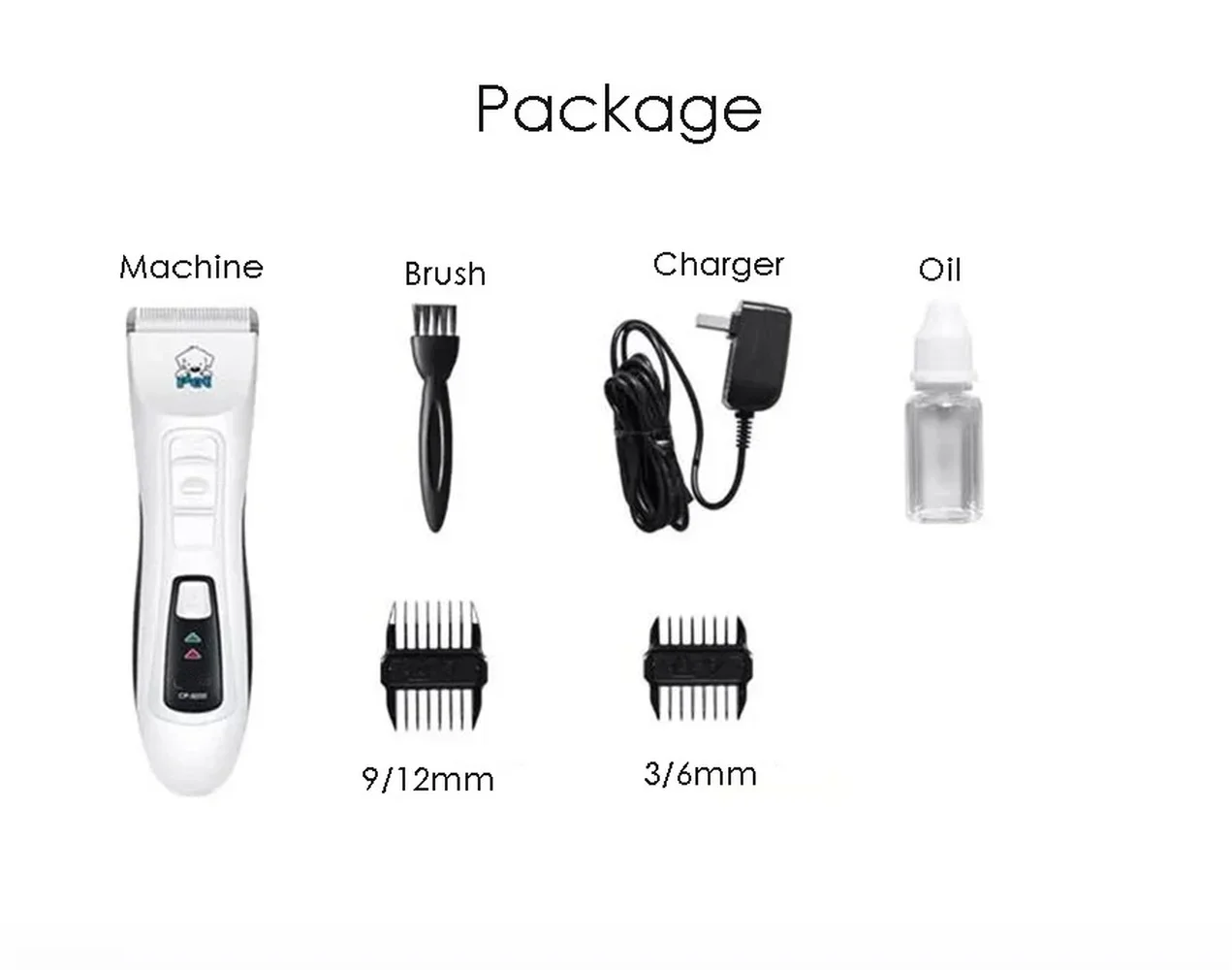Professional Codos CP-9200 Pet Trimmer Rechargeable Dog Hair Clipper Electric Dog Grooming Haircut For Dogs Cat Shaver Machine
