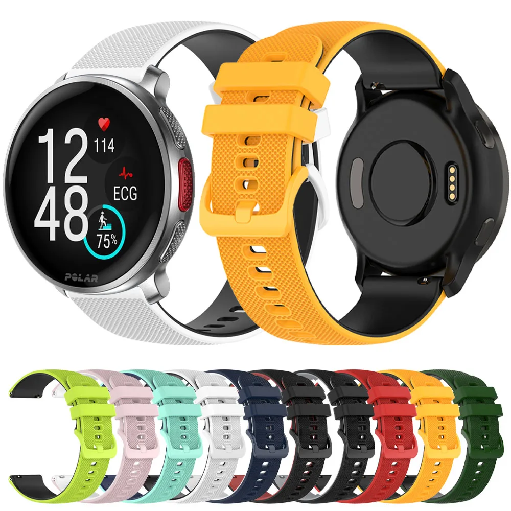 Für Polar Vantage M M2/Grit X Pro/Ignite 1 2/Unite Sport Ersatz Silikon Armband