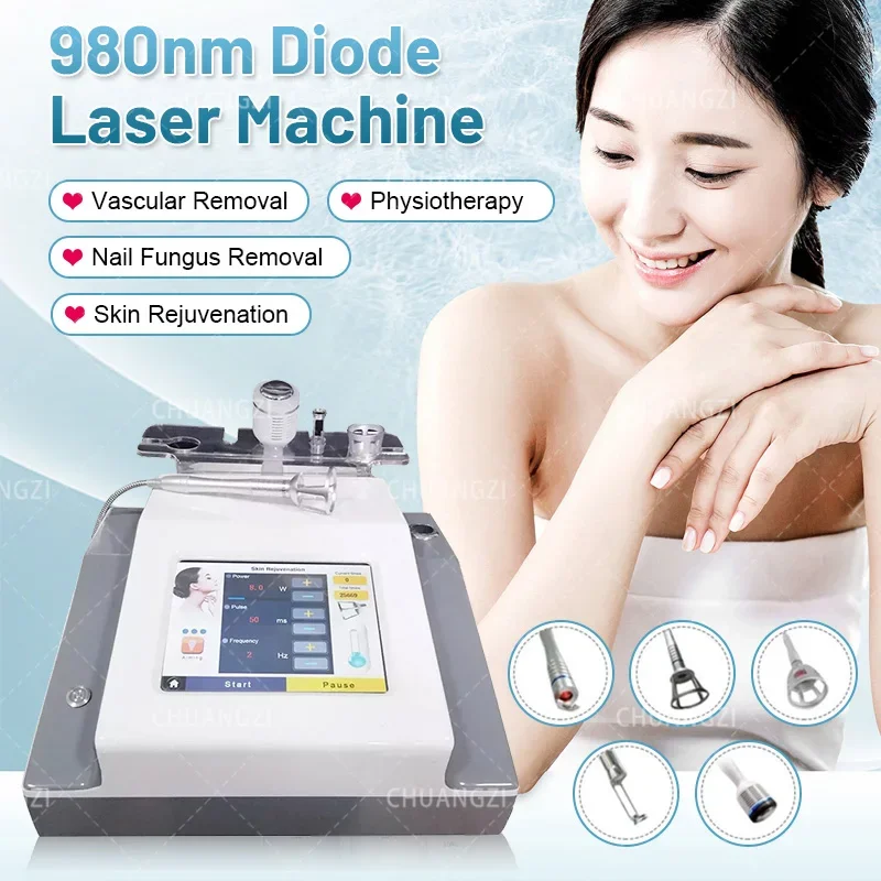 Red blood vessels Removal Machine Profession Lipolysis Fiber optic Machine nail fungus Removal spider veins Remove