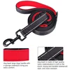 1.2/1.5/1.8m Two Handle Heavy Duty Double Handle Nylon Dog Leash For Training Control Guard Rope Walking Cats Dogs Harness Lead 2
