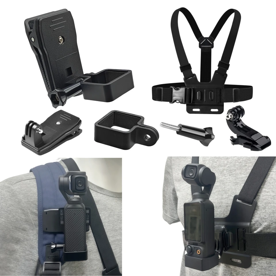 Dji osmo pocket3用マウント、固定ホルダー、アダプター、アクション