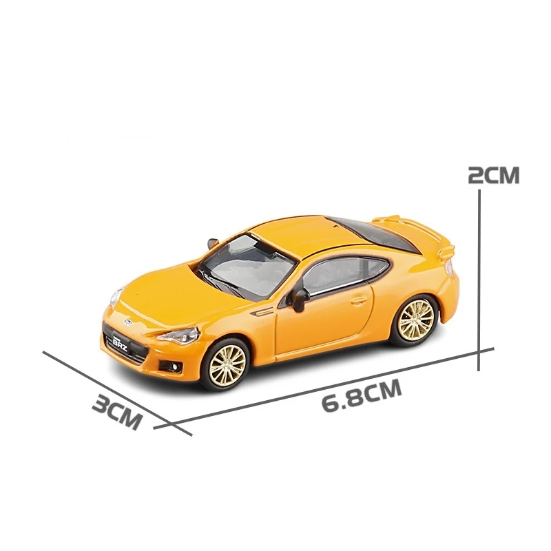 1/64 Subaru BRZ Miniature Model Diecast Metal Zinc Alloy Toy Car 1