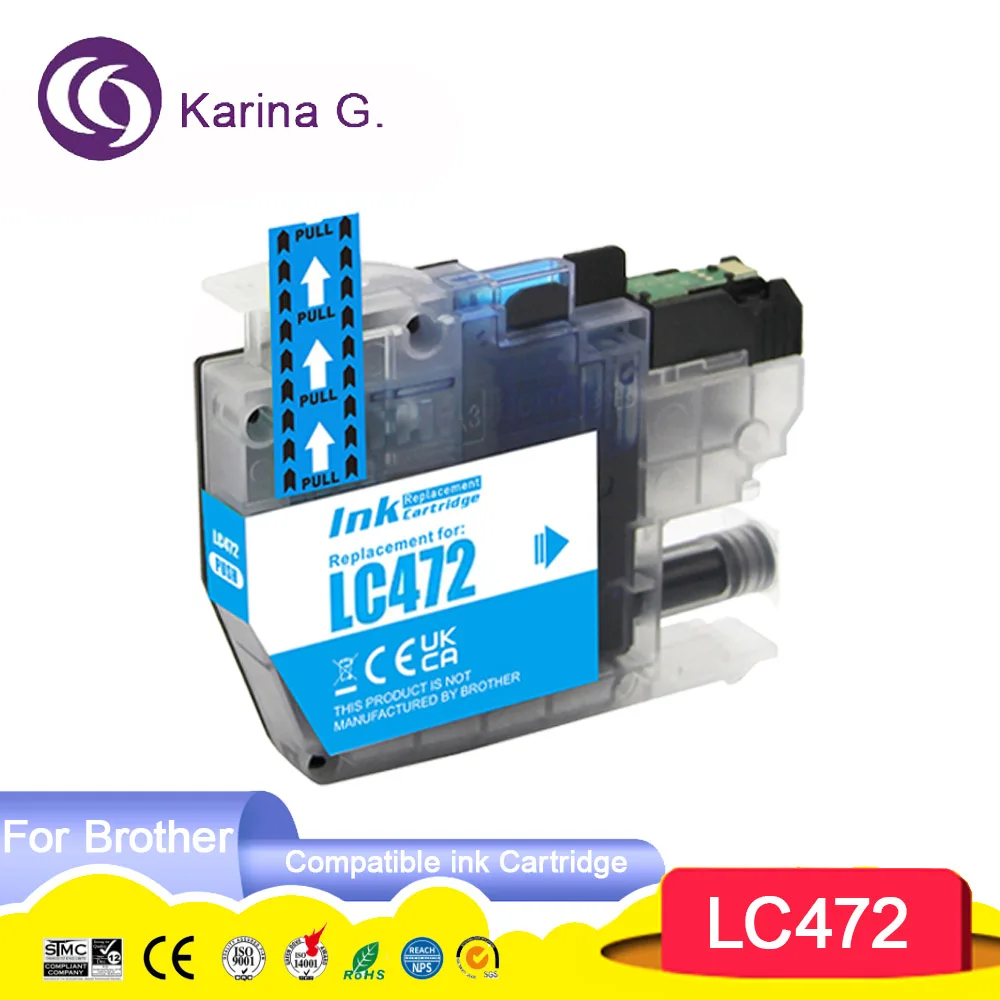 Standard capacity LC472 LC 472 Premium Color Compatible Printer Ink Cartridge fo