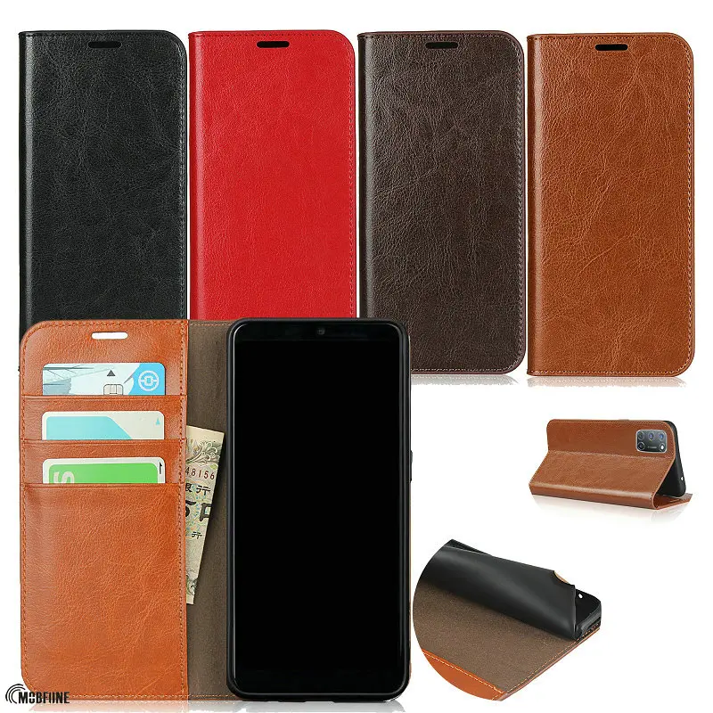 Custodia In Vera Pelle Per Xiaomi Redmi Note 10 9S 7 7S Pro Flip Book Portafoglio Redmi Note 9 Pro Max Flip Stand Cover Redmi 8 7 7A