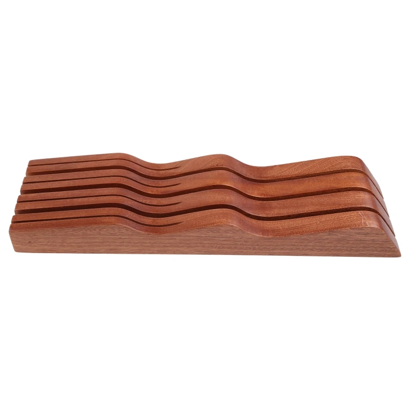 

Household Knife Holder Kitchen Supplies Solid Horizontal Drawer Knife