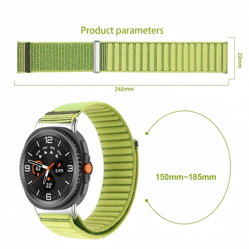Comfortable Nylon Strap for Galaxy Watch - Premium Replacement Bracelet Wristband