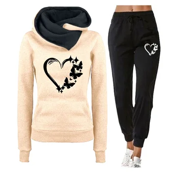 Women's Tracksuit Hoodies Long Sleeves Hot Sales Casual Single Piece Sweatshirts Daily Sweatpants Comfort Outdoor Jogging Sports 1
