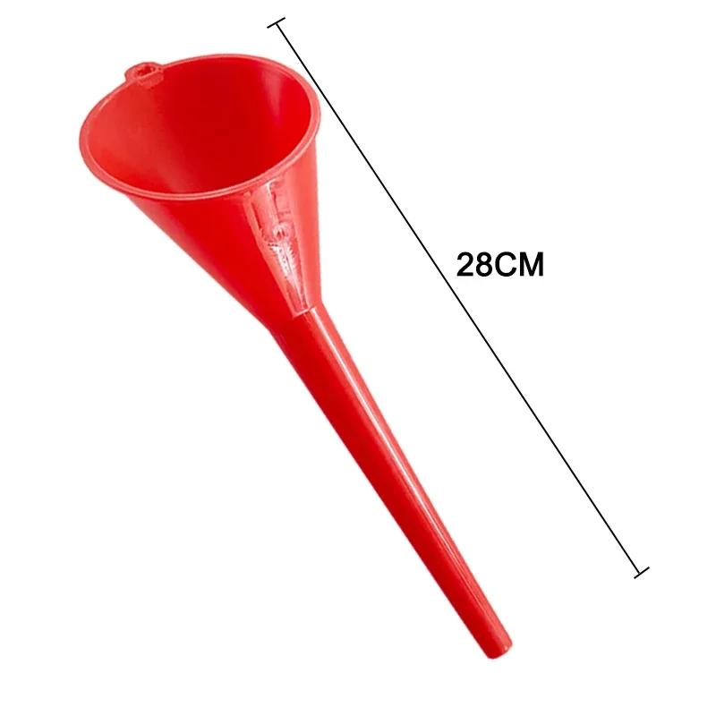 Car Long Stem Oil Filling Equipment Universal High Quality Funnel Kerosene Gasoline Anti-splash Auto Fillings Accessories