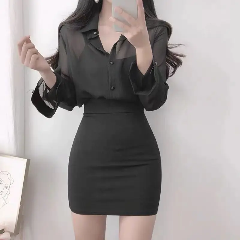 Skirts Women 2025 Tight Sexy Office Wear Elasticity Hip Wrap Chic and Elegant Woman Skirt Korean Style Fashion High Waist Summer