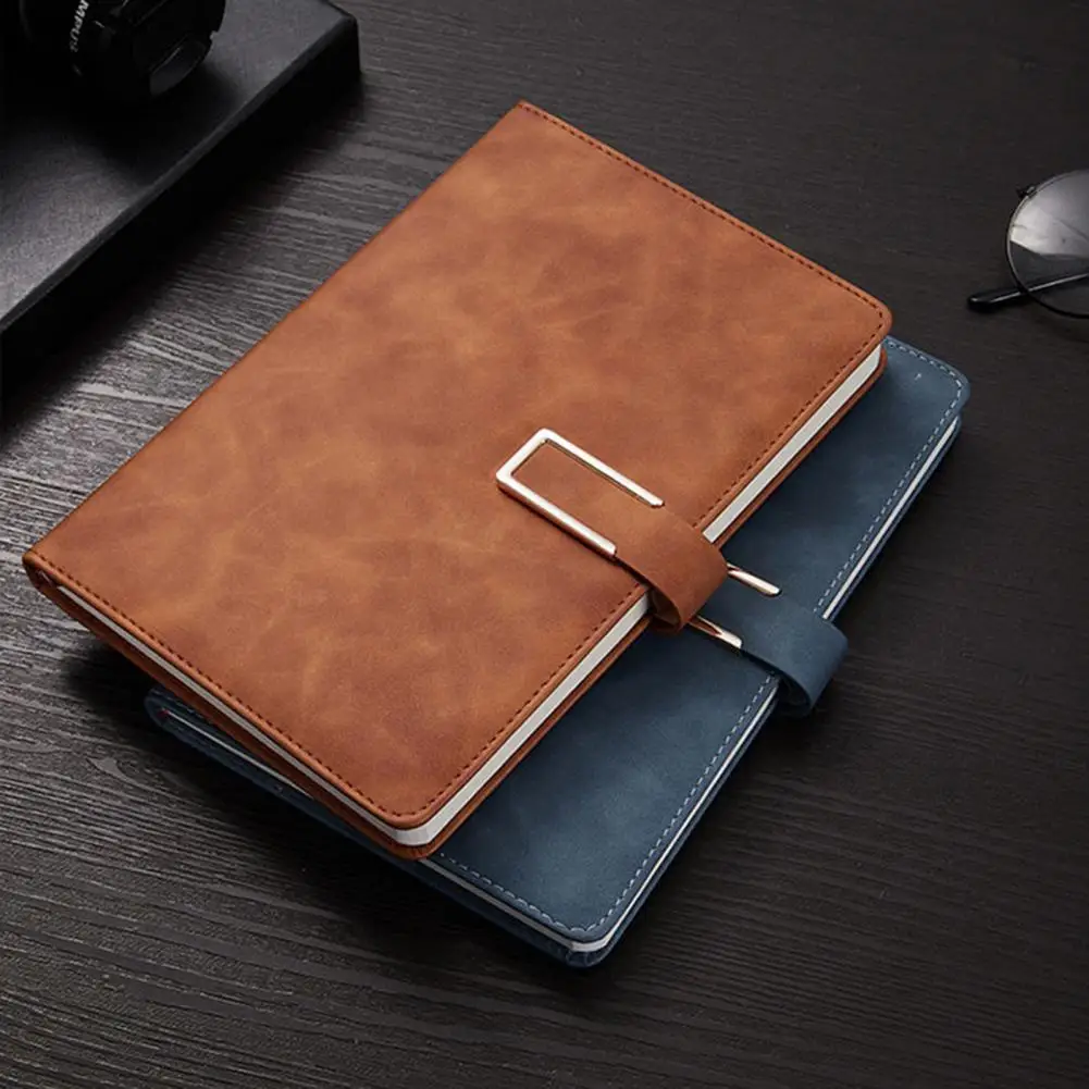 

Elastic Pen Insert Notebook Versatile A5 Notebook Durable Sewn Binding Smooth Writing Journal for Office School Business