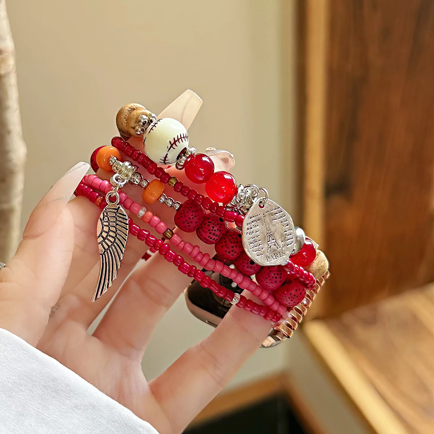 Universal Retro Personalized Watch Bracelet Strap, 20-22mm