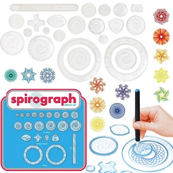 22pcs Spirograph Drawing Kit 1