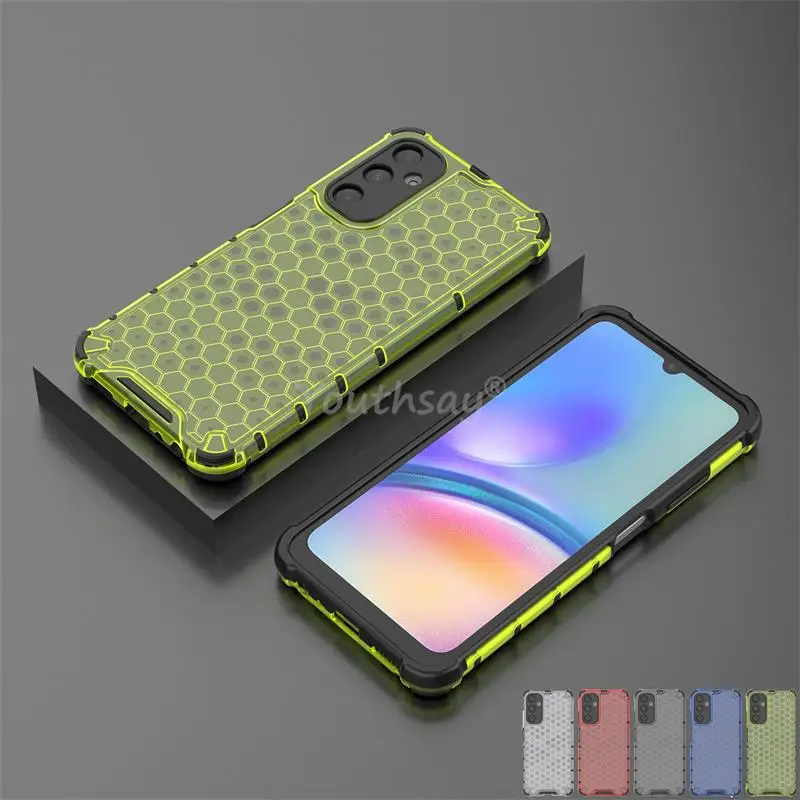 

Honeycomb Shockproof For Samsung Galaxy A05s Case Armor For Samsung A05s Cover Clear TPU Protector Galaxy A05 A05S Case