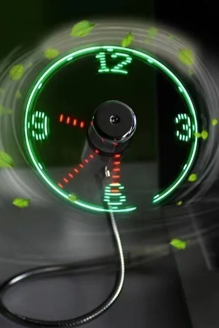 Interfaccia intelligente in tempo reale per dormitorio, orologio olografico, proiettore, ventilatore, piccolo tavolo da ufficio, illuminazione_voghion.com