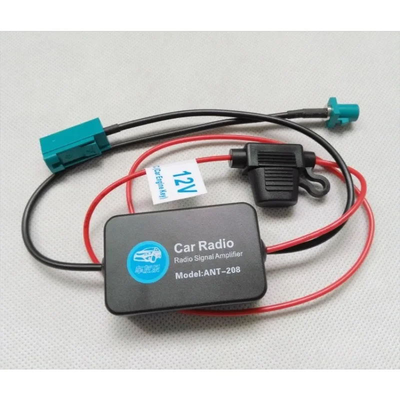 Car Antenna Fm Radio Signal Amplifier Booster for VW Connector