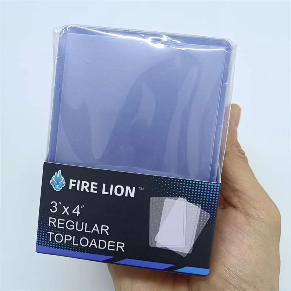 BGL Toploader Card Sleeves 35 PT – 3"x4" Hard Clear Protectors For Hockey, Baseball, Sports Cards, 100 Pack UV Resistant