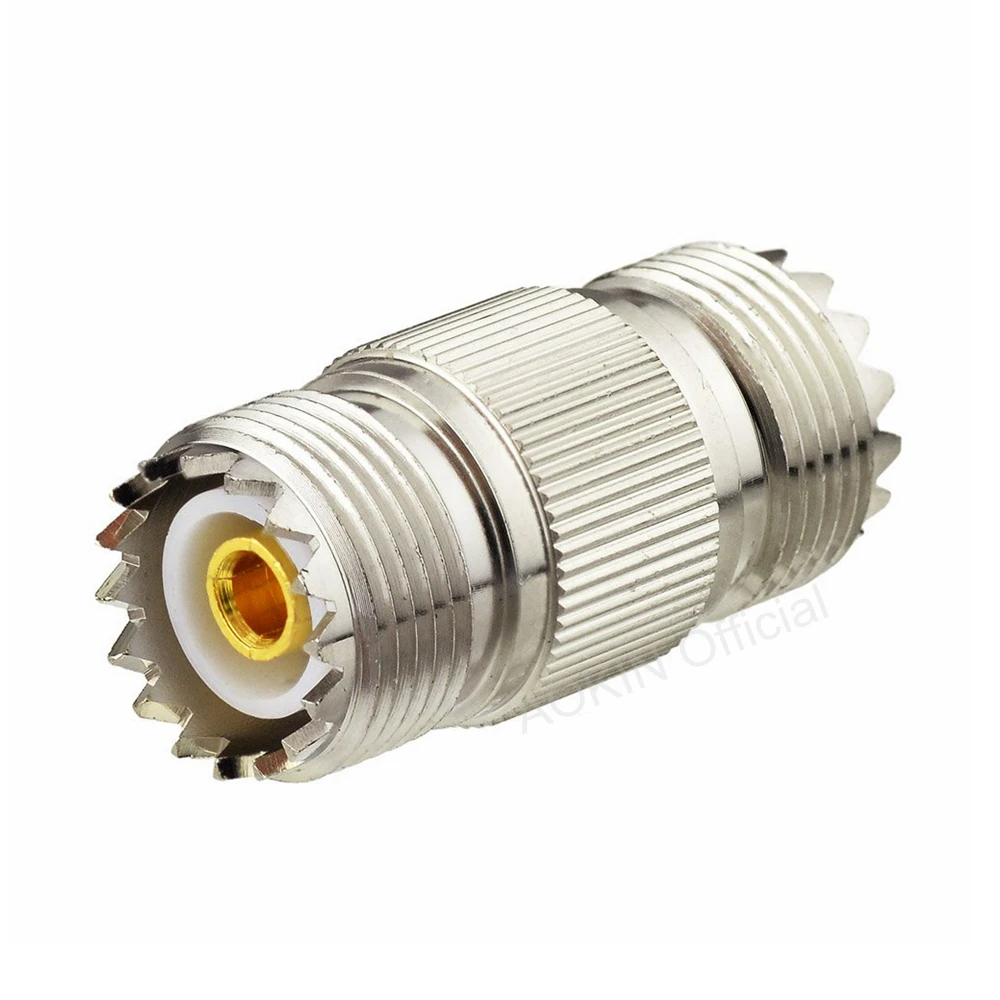 UHF Female to Female SO239 Coupler Coax Cable Adapter Connector