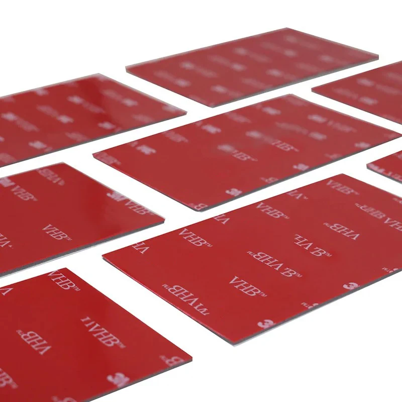 

5 /10/15 Gray Tape Rubber Foam Double-sided Adhesive Strong Sticking Surface Red Gray Bottom Office Stationery Tape 84*53*1.15mm