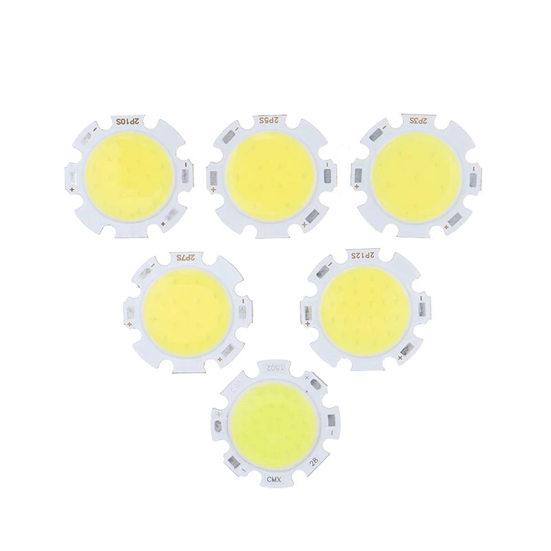 1Pc LED Chips 3W 5W 7W 10W 12W 15W LED Source Chip High Power LED COB Side Light Bulb Light Lamp Spotlight Down Light Lamps