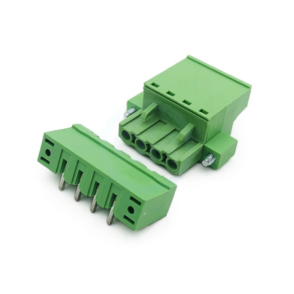 (5 Sets) KF 2EDGKCM 2EDGVM/RM 5,08mm Flanschsteckbare PCB-Anschlüsse mit rechtwinkligen/geraden Stiftleisten-Set 2~24P 15EDGKCM 5,08 – Detail 6