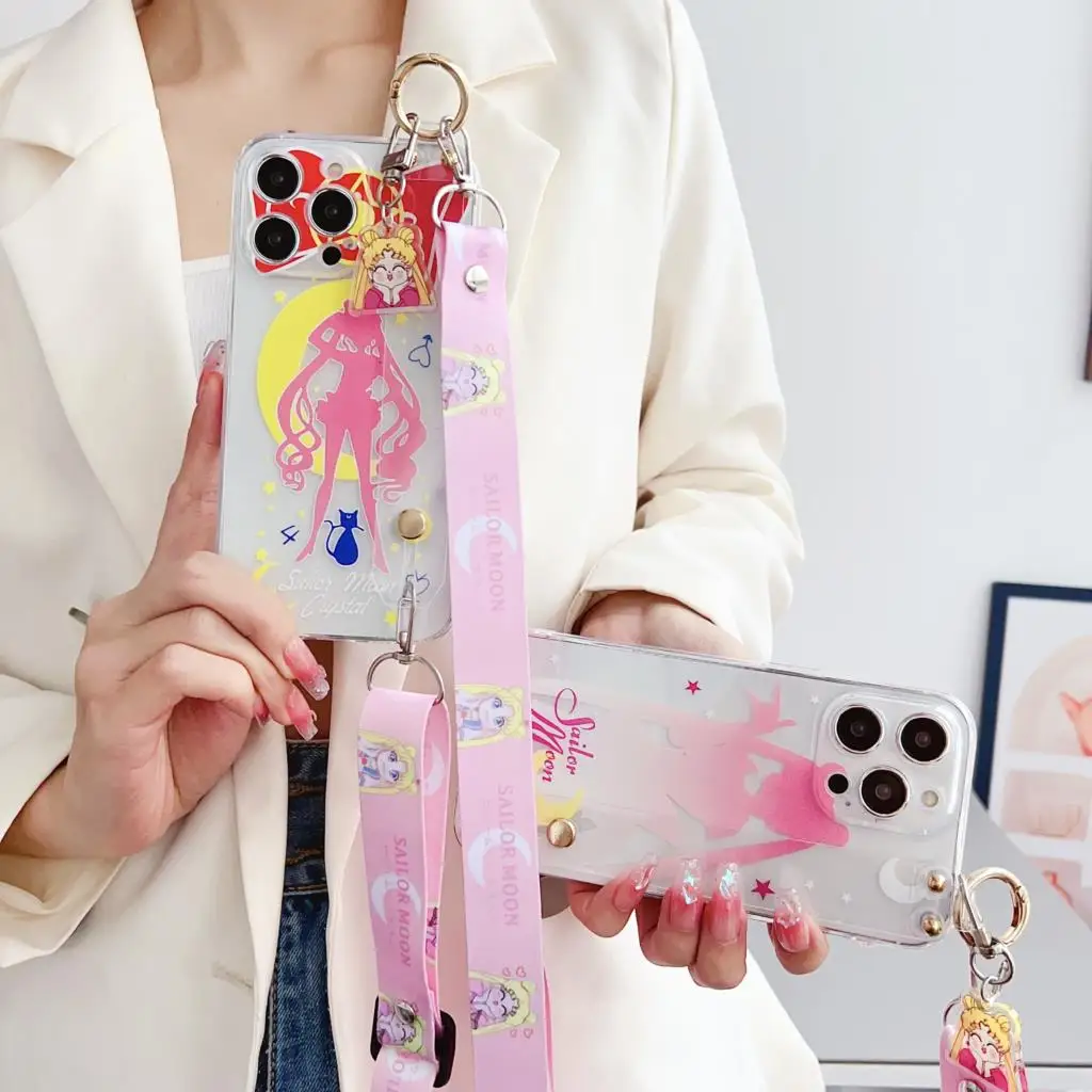 Custodia Per Cartoni Animati Ornamento Per Cinturino Da Polso Per Xiaomi Redmi 8 9 10 11 A Note 7 8 9 10 11 12 S Pro