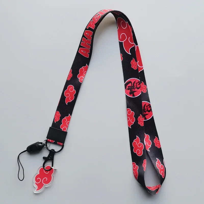 Charming NARUTO Cartoon Phone Strap with Neck Lanyard