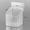 Punch-free Bathroom Shelf Shelves Wall Mounted Shampoo Storage Rack Storage Box For Kitchen Holder Bath Organizer Accessorie 6