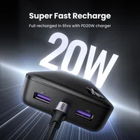 UGREEN 20000mAh PD 20W batterie externe Charge rapide Portable PowerBank pour iPhone 17 16 15 Pro Max Xiaomi téléphone batterie externe 30W 5