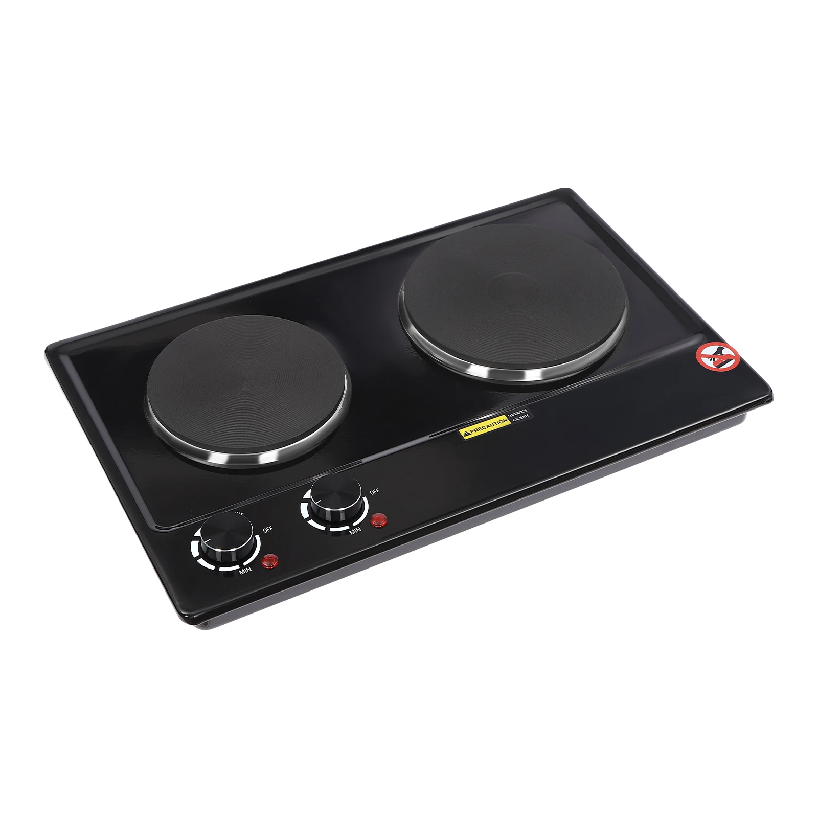 Cuisinière Électrique 2500W — Double Feu Infrarouge S2917f686987c4d83b3ceaa679268bfd8e