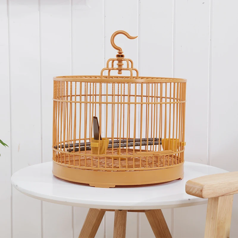 

Budgie Small Bird Cages Parrot Stand Pigeon Feeder Bird Cages Portable Outdoor Gaiola Para Passarinhos Pet Products YY50BC
