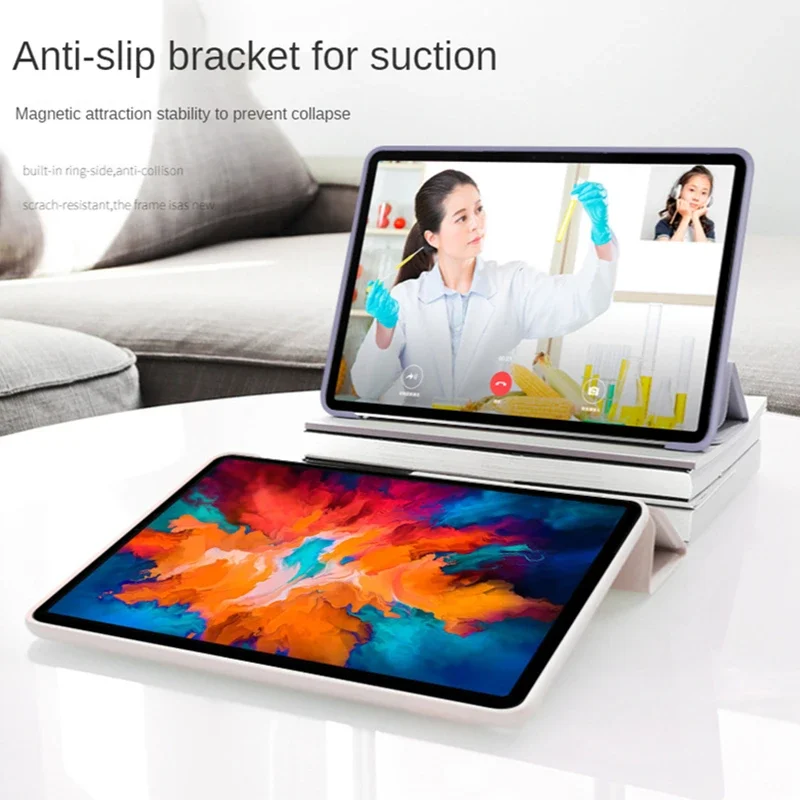 Smart Case For Lenovo Xiaoxin Pad Pro 11.5" TB-J716F J706F 11.2 10.6 Stand Tablet Cover For Lenovo Tab P11 TB-J606F J607F tablet case