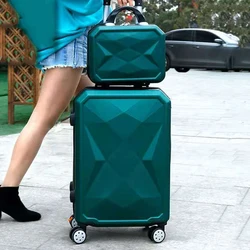 New Arrival Travel Trunk Unisex Bag Password Male Universal Wheel Female Pull Rod Luggage Student Trend Super Large Capacity Box