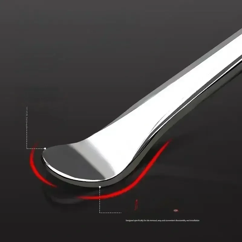 30/37CM Chrome Vanadium Steel Motorcycle Tire Lever Lifting Rod Multifunctional Sturdy Car Tire Crowbar Wear-resistant Anti-slip