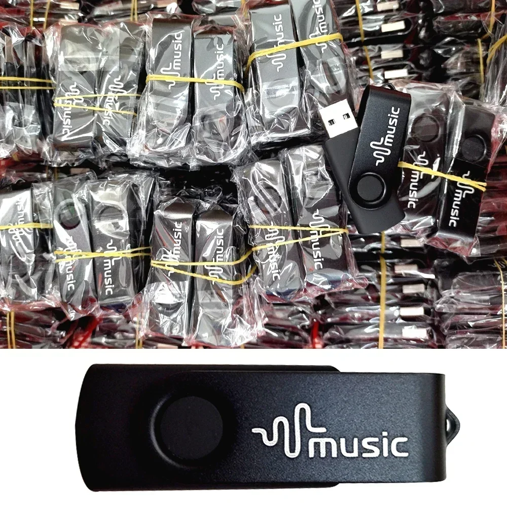 금속 USB 2.0 플래시 드라이브, 펜 드라이브, U 디스크, 메모리 셀, USB 스틱, 선물용, 64GB, 32GB, 16GB, 8GB, 4GB, 10 개/로트